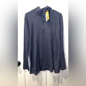North River Outfitters Men’s XLG long sleeve blue pullover shirt